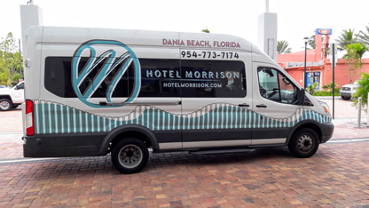 Hotel Morrison FLL, has complimentary shuttle services to  Airport